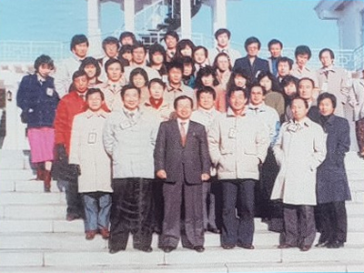 제11대 문영환소장과 직원들의 판문점 견학