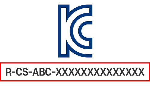 ���ռ��� �ĺ���ȣ ���� - R-CS-ABC-XXXXXXXXXXXXXX �� ���� �������� ǥ��Ǿ��ֽ��ϴ�.